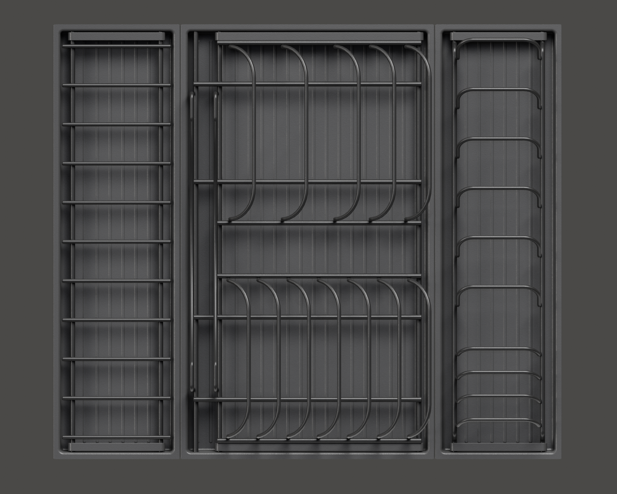 Сушка выдвижная Ф125 Дайнинг Агент 600 мм крепление к фасаду Kessebohmer | официальный магазин Сушка выдвижная Ф125 Дайнинг Агент 600 мм крепление к фасаду Kessebohmer | официальный магазин
