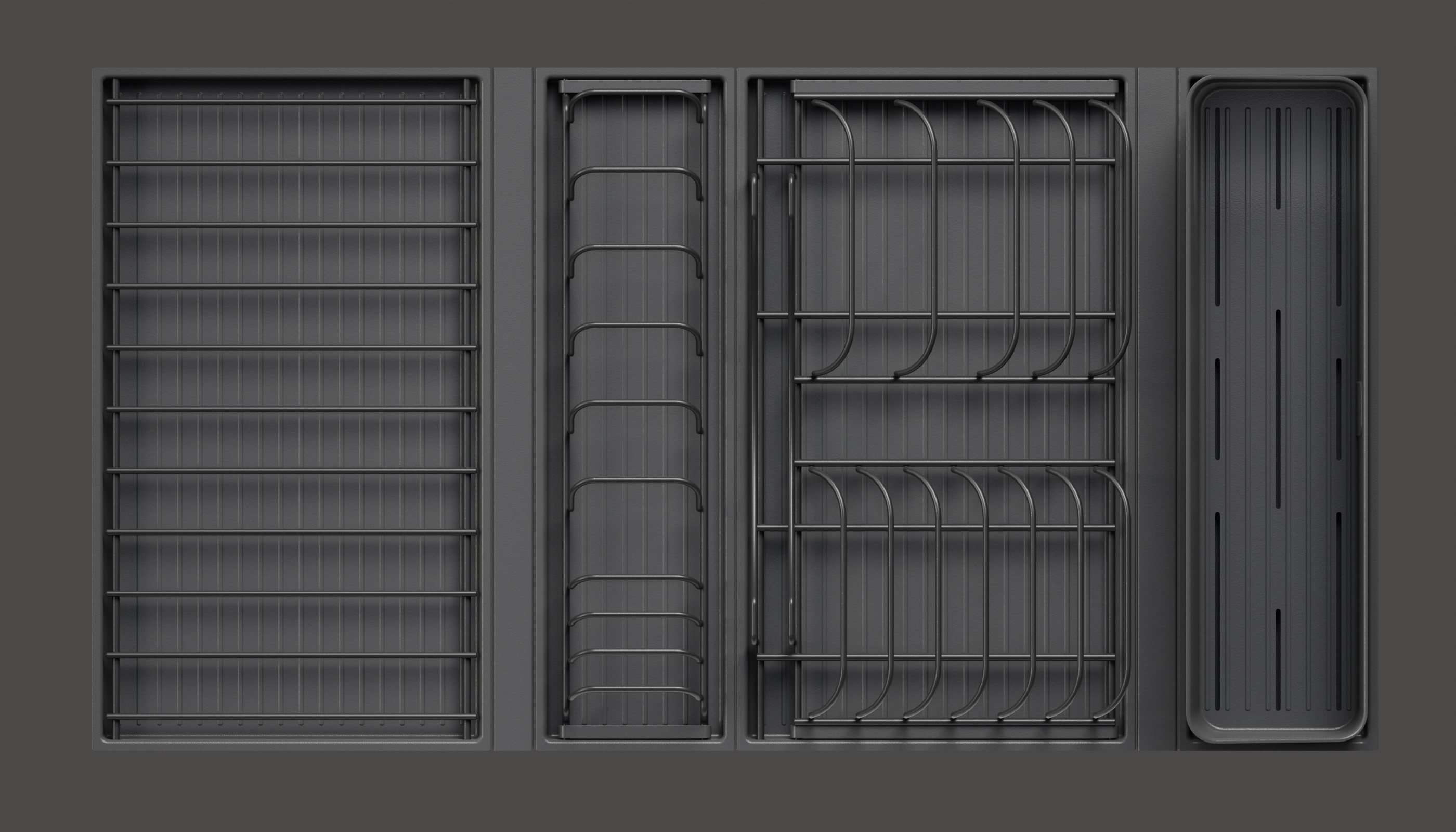 Сушка выдвижная Ф1234 Дайнинг Агент 900 мм крепление к фасаду Kessebohmer | официальный магазин Сушка выдвижная Ф1234 Дайнинг Агент 900 мм крепление к фасаду Kessebohmer | официальный магазин