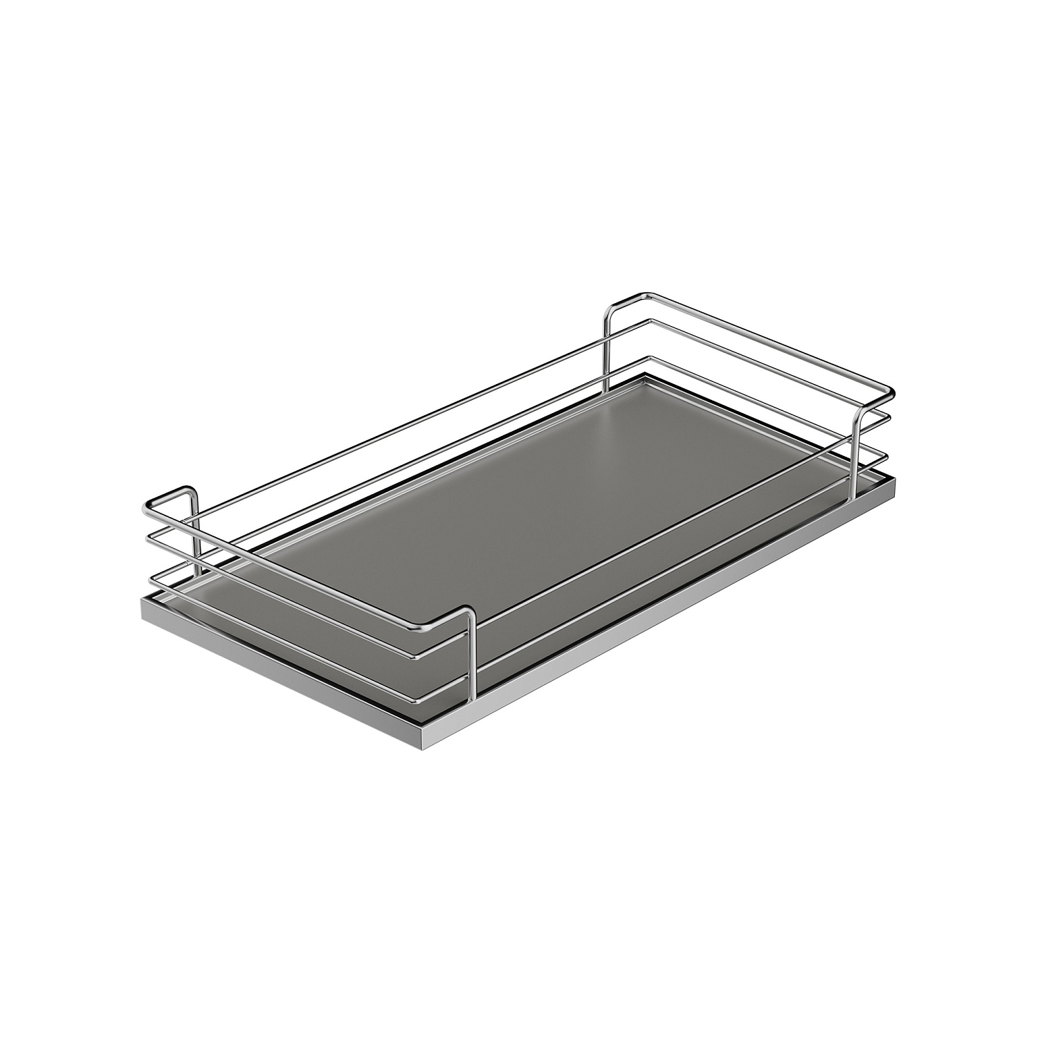 Полка внутренняя Тандем II 450 мм Арена КЛАССИК Хром Kessebohmer | официальный магазин